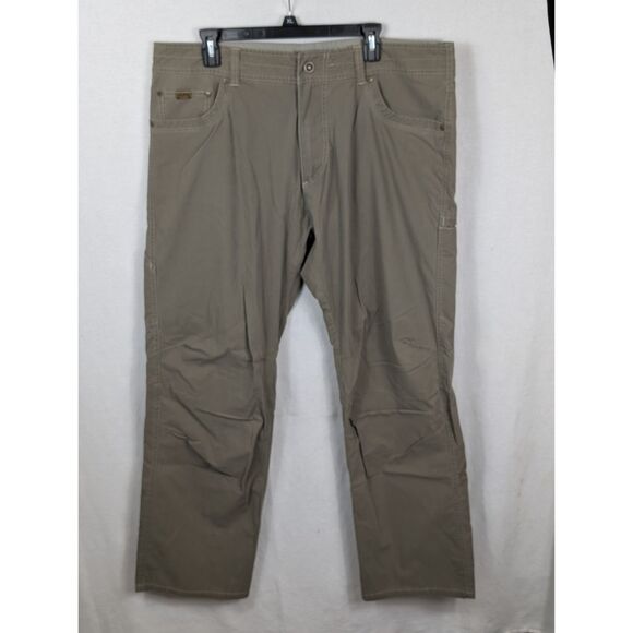 Kuhl REVOLVR Pants Vintage Patina Dye Beige Men's Size 38x32 - Picture 1 of 16